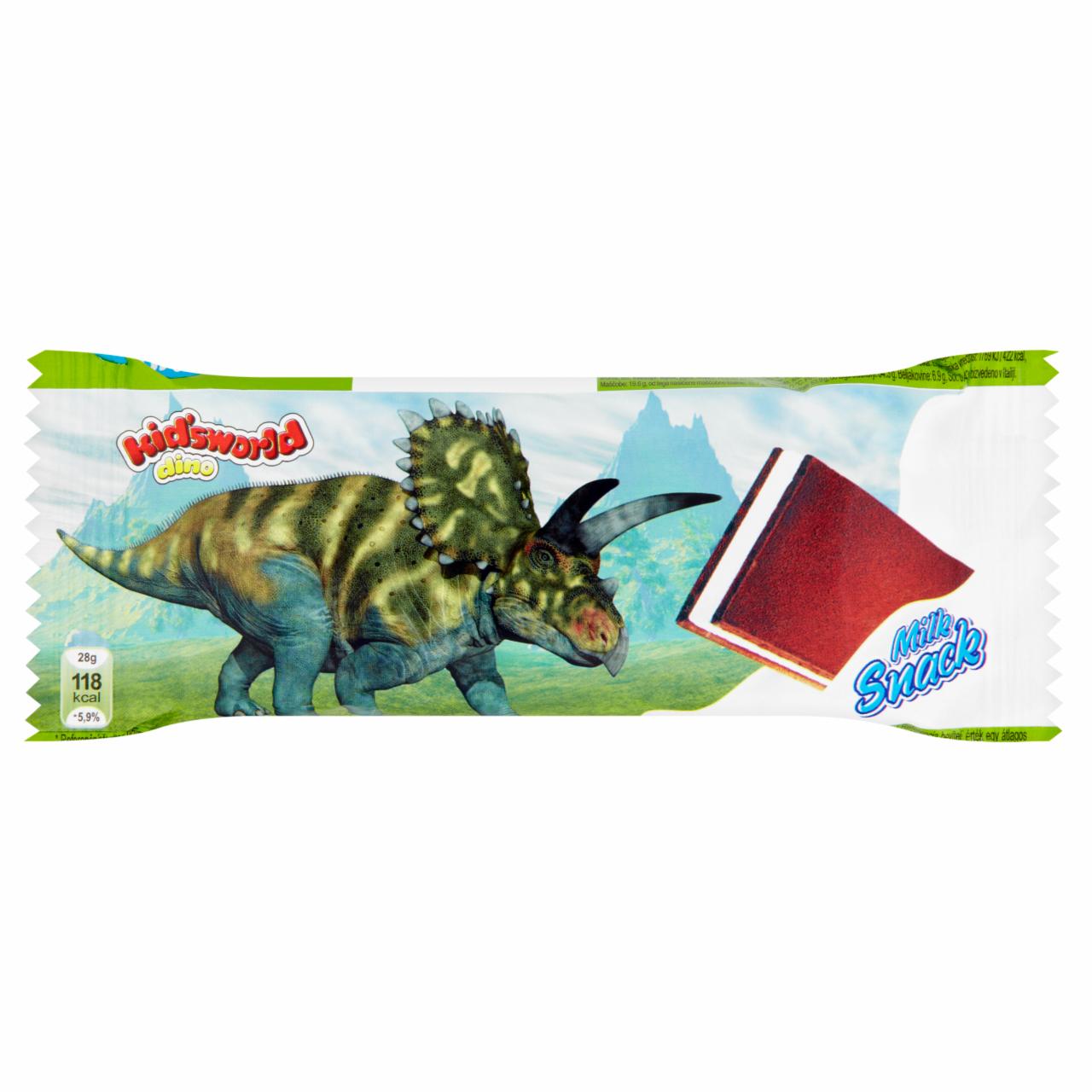 Képek - Kid'sworld Dino tejszelet 28 g