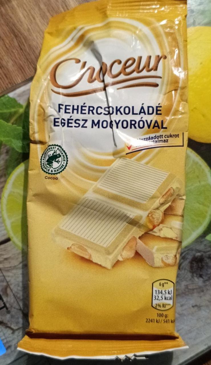 Képek - Fehércsokoládé egész mogyoróval Choceur