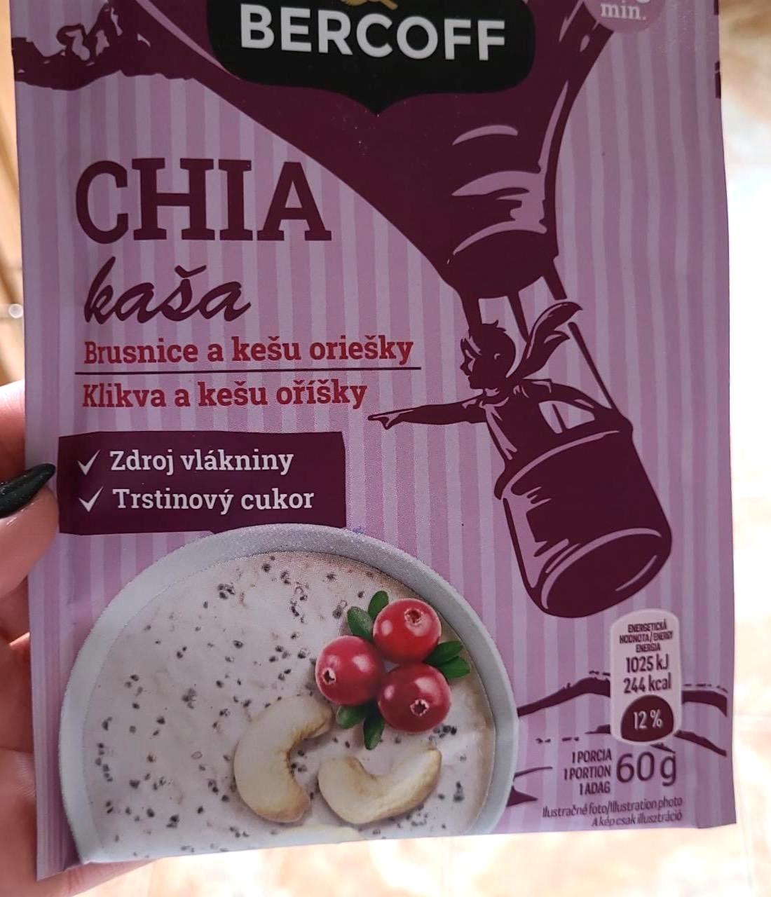 Képek - Chia kaša Brusnice a kešu oriešky Bercoff