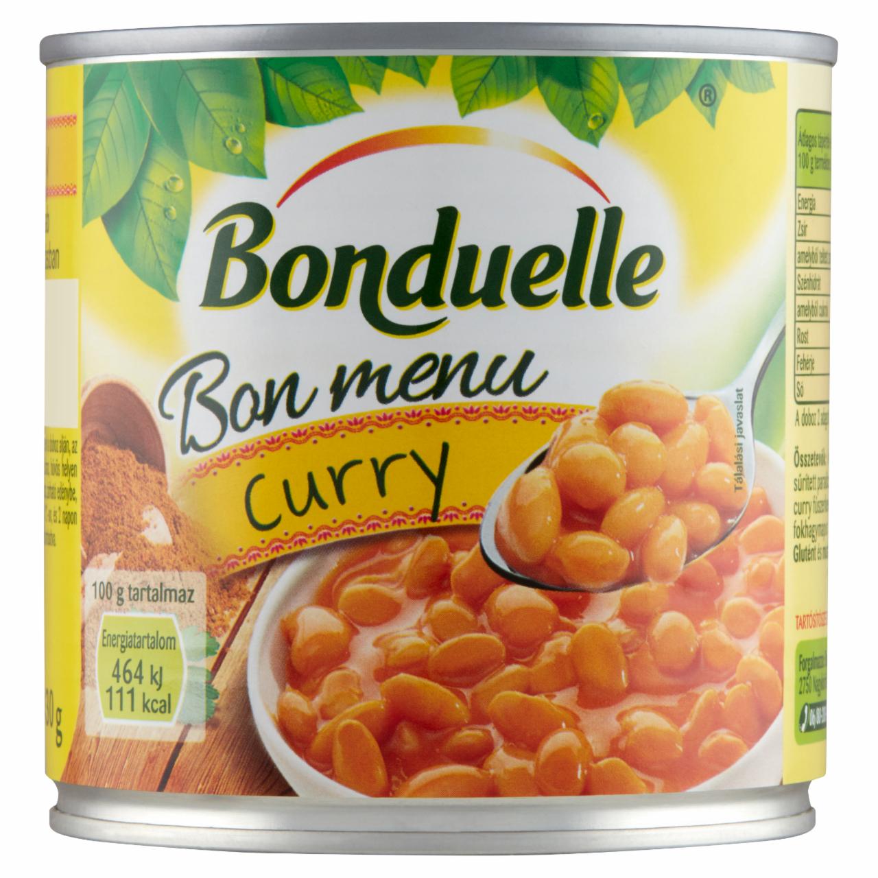 Képek - Bonduelle Bon Menu Curry fehérbab curry mártásban 430 g