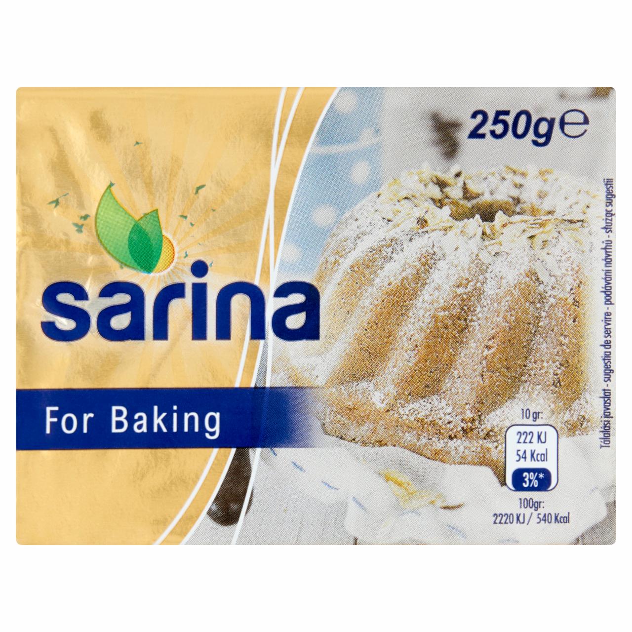 Képek - Sarina három-negyed zsíros margarin 250 g