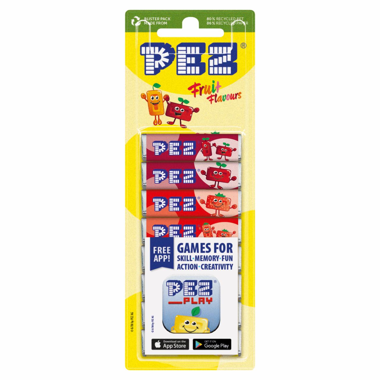 Képek - Pez Play gyümölcsízű cukorka 8 x 8,5 g (68 g)