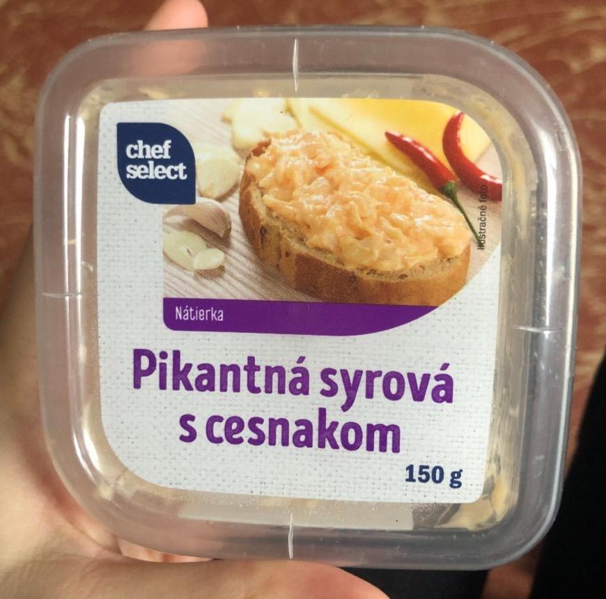 Képek - Pikantná syrová nátierka s cesnakom Chef select