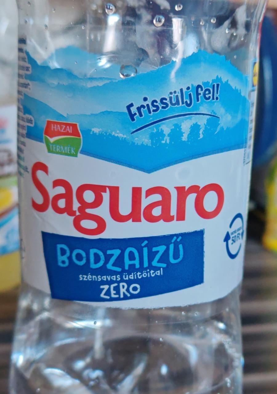 Képek - Bodza ízű szénsavas üditőital zero Saguaro