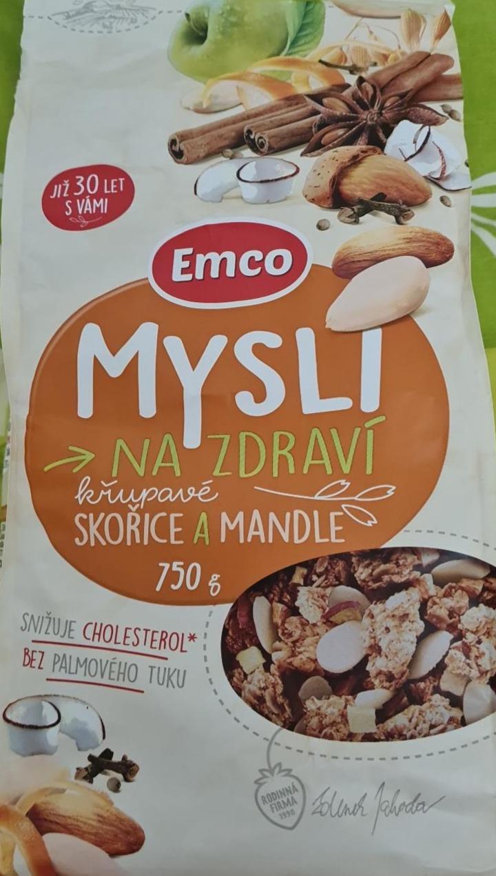 Képek - Mysli na zdraví Skořice a mandle Emco