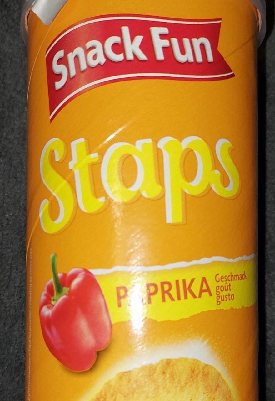 Képek - Staps paprikás chips Snack Fun