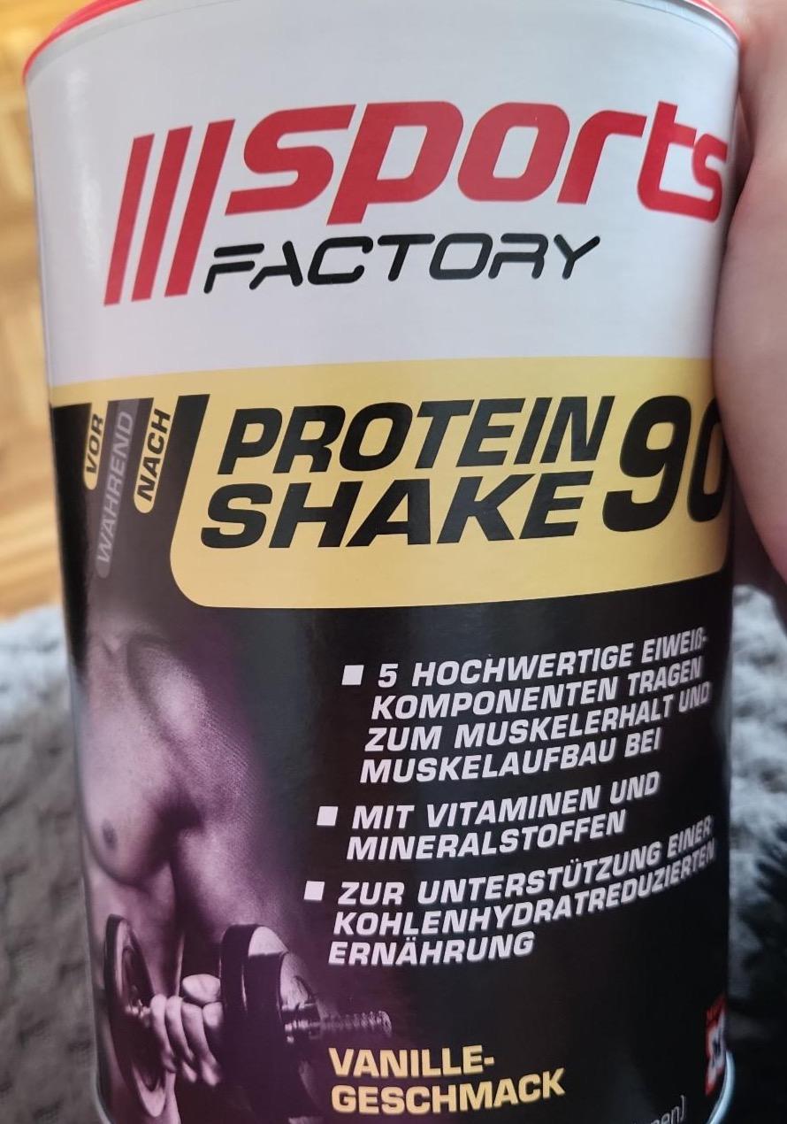 Képek - Protein Shake 90 Vanille Sports Factory