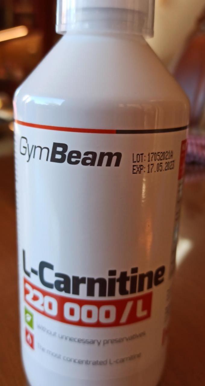 Képek - L-Carnitine GymBeam