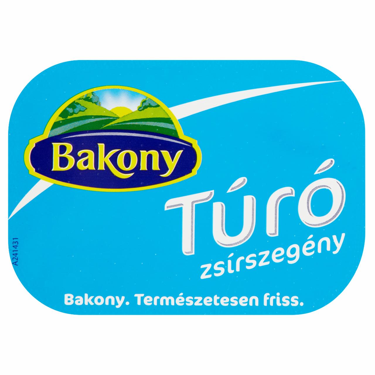 Képek - Bakony zsírszegény túró 225 g