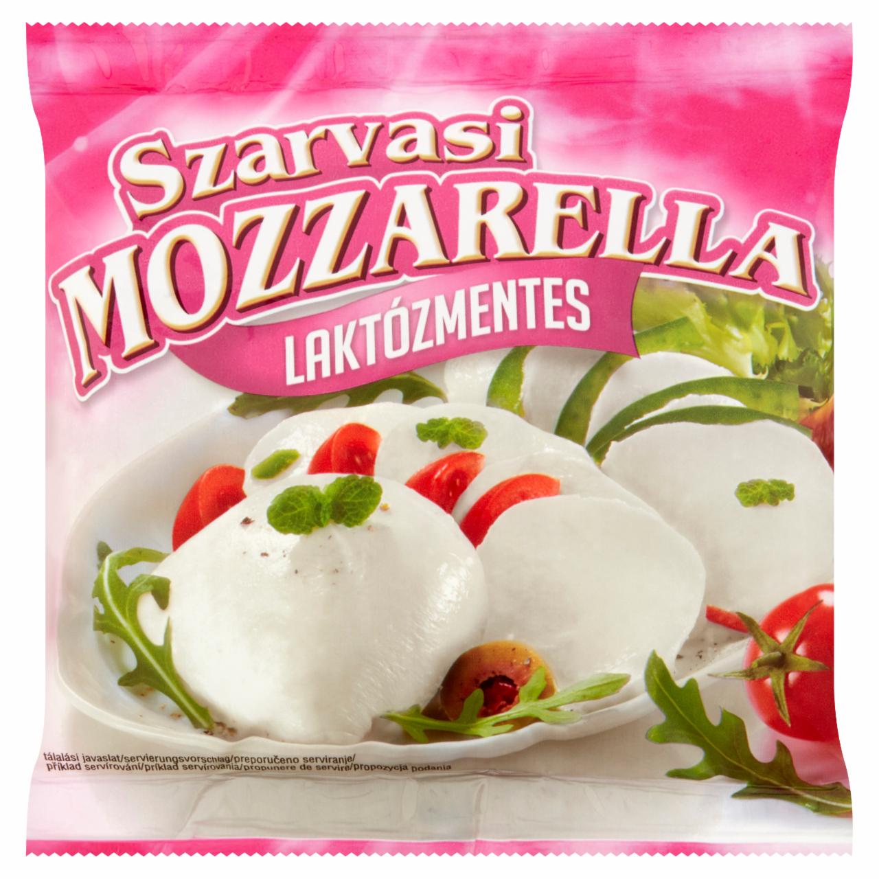 Képek - Szarvasi laktózmentes mozzarella sajt 100 g