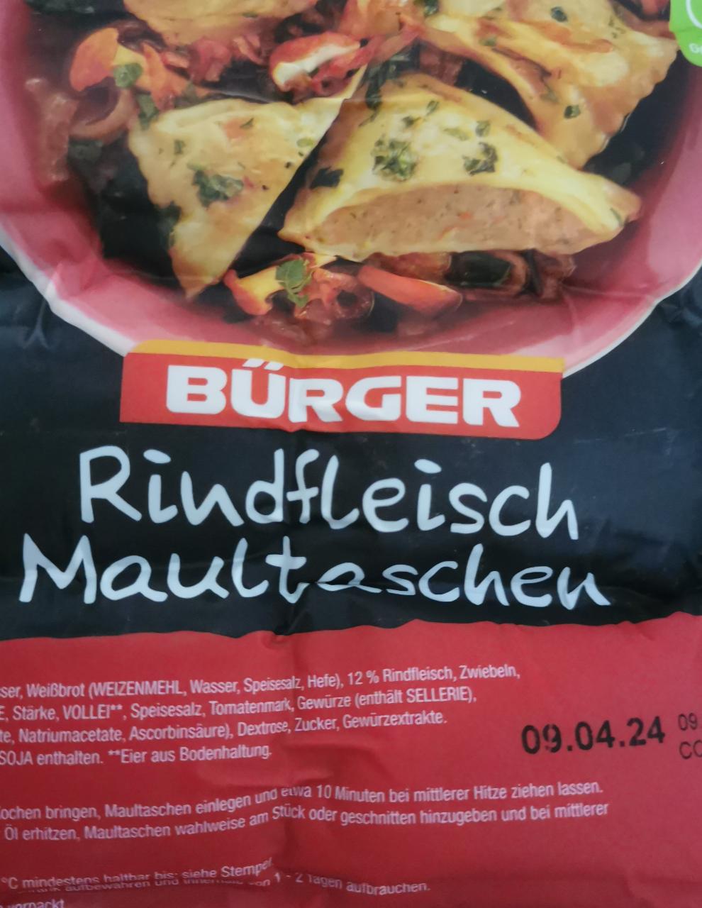 Képek - Rindfleisch Maultasche Bürger