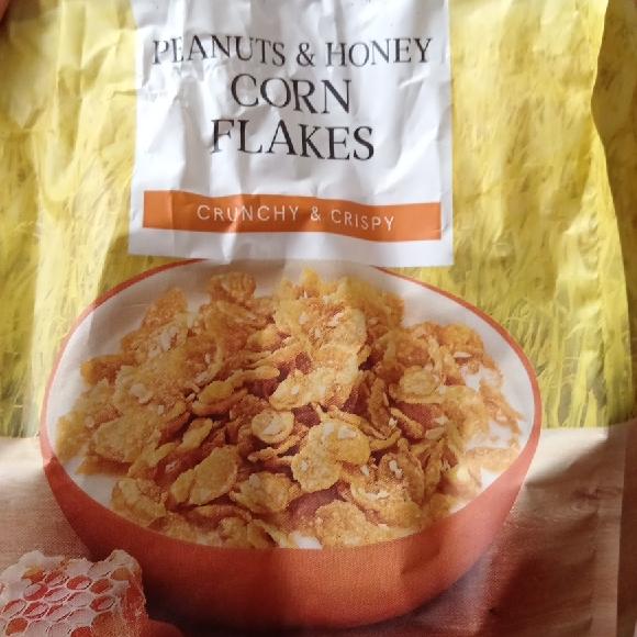 Képek - Peanuts & honey corn flakes Tesco