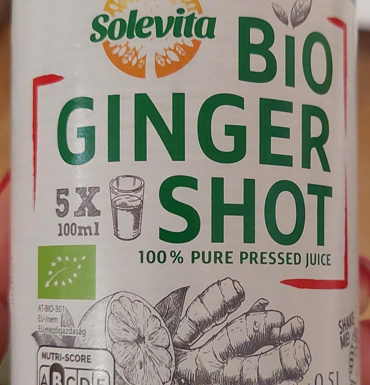 Képek - Bio ginger shot 100% Solevita