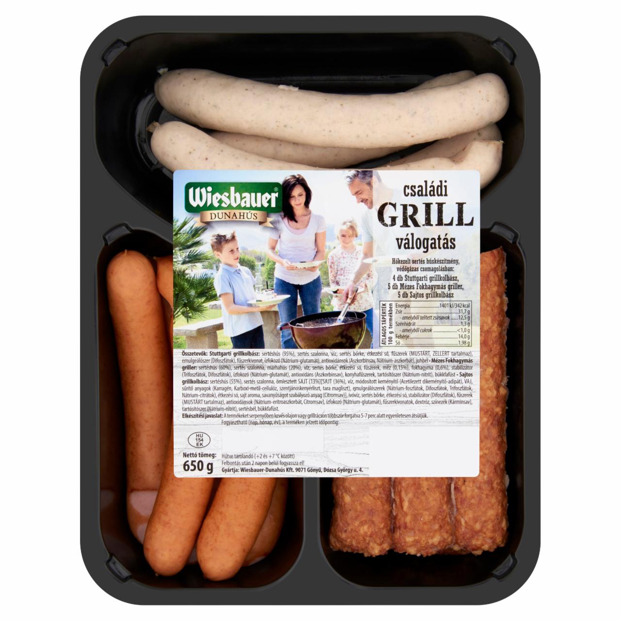 Képek - Wiesbauer családi grill válogatás 650 g