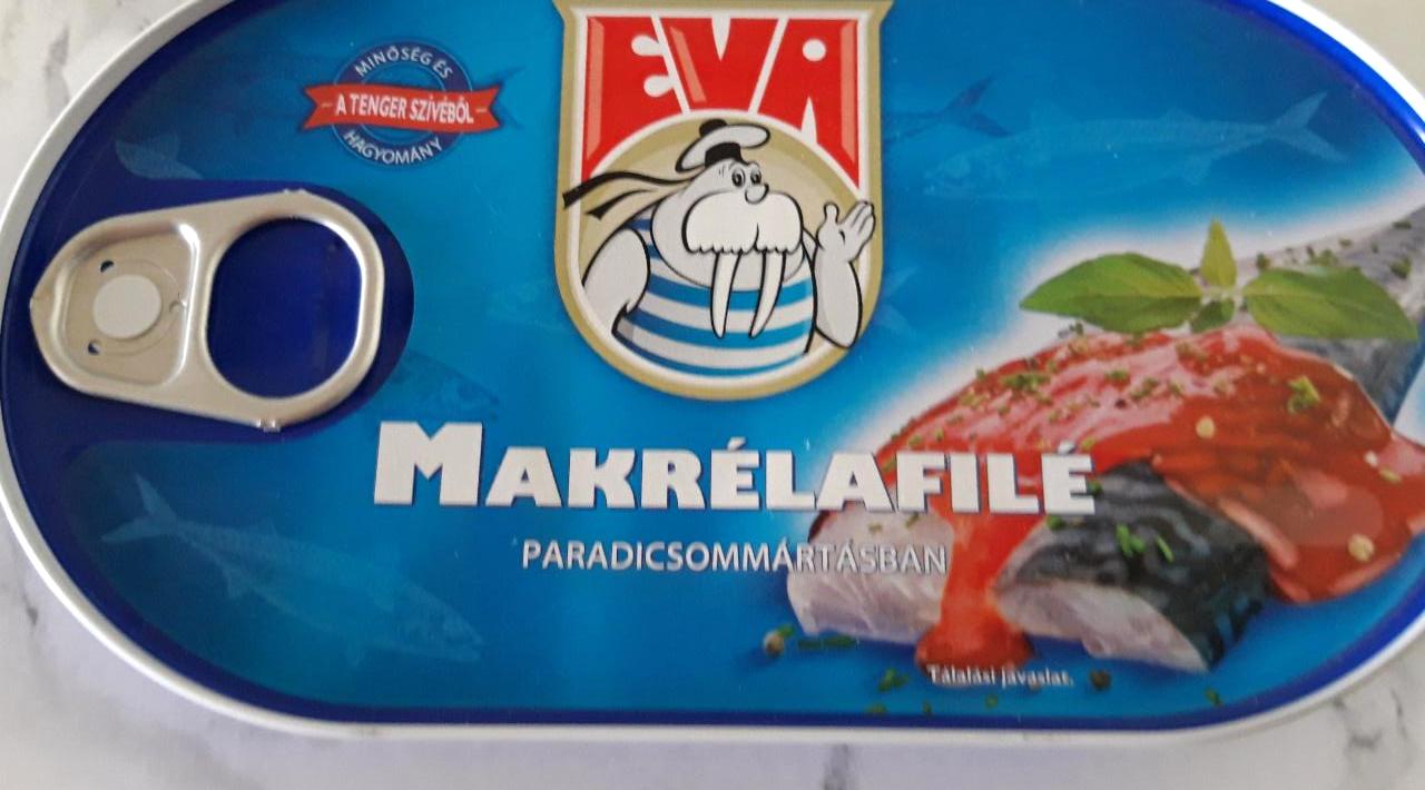 Képek - Eva makrélafilé paradicsomos mártásban 170 g