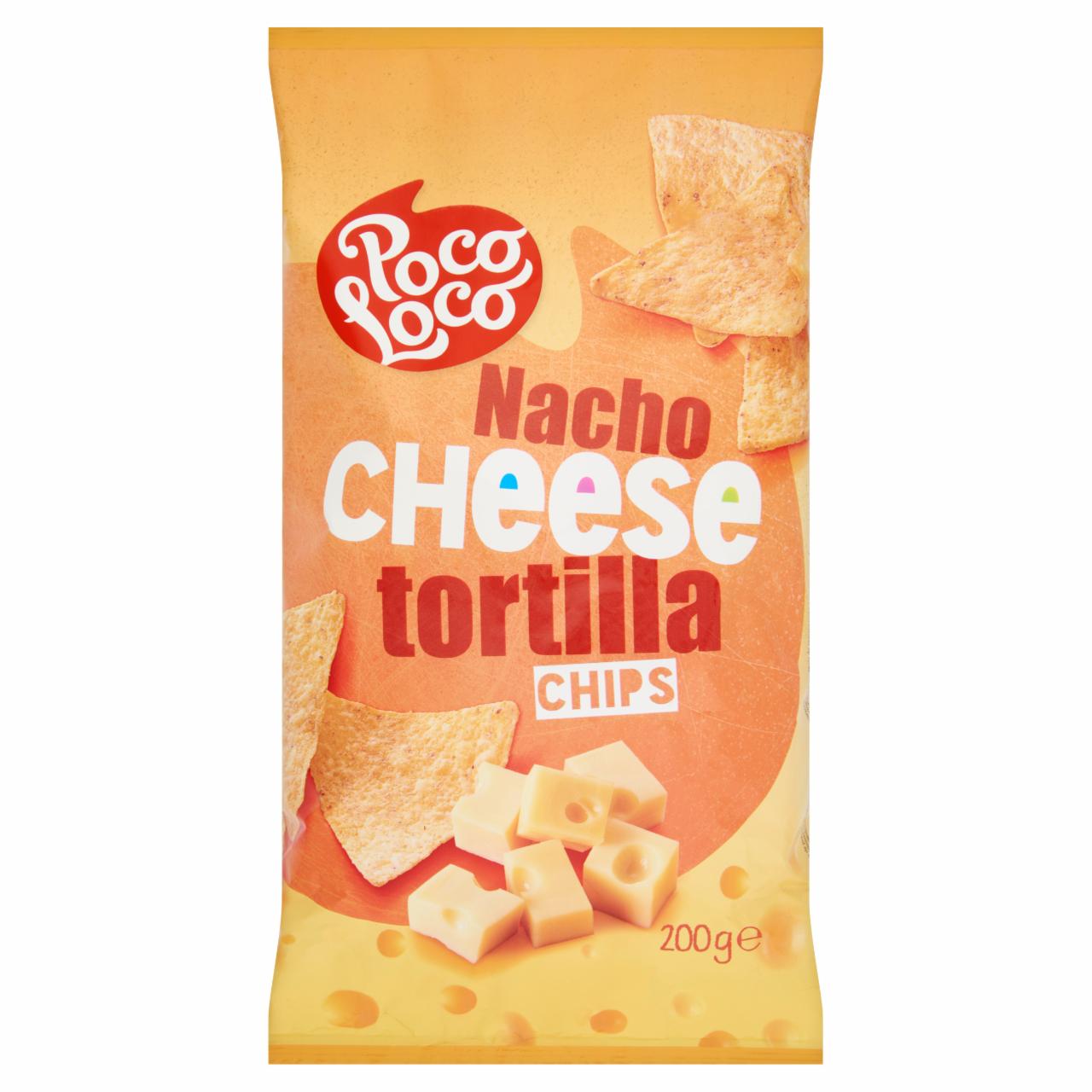 Képek - Poco Loco Tortilla sajtos ízesítésű kukoricachips 200 g