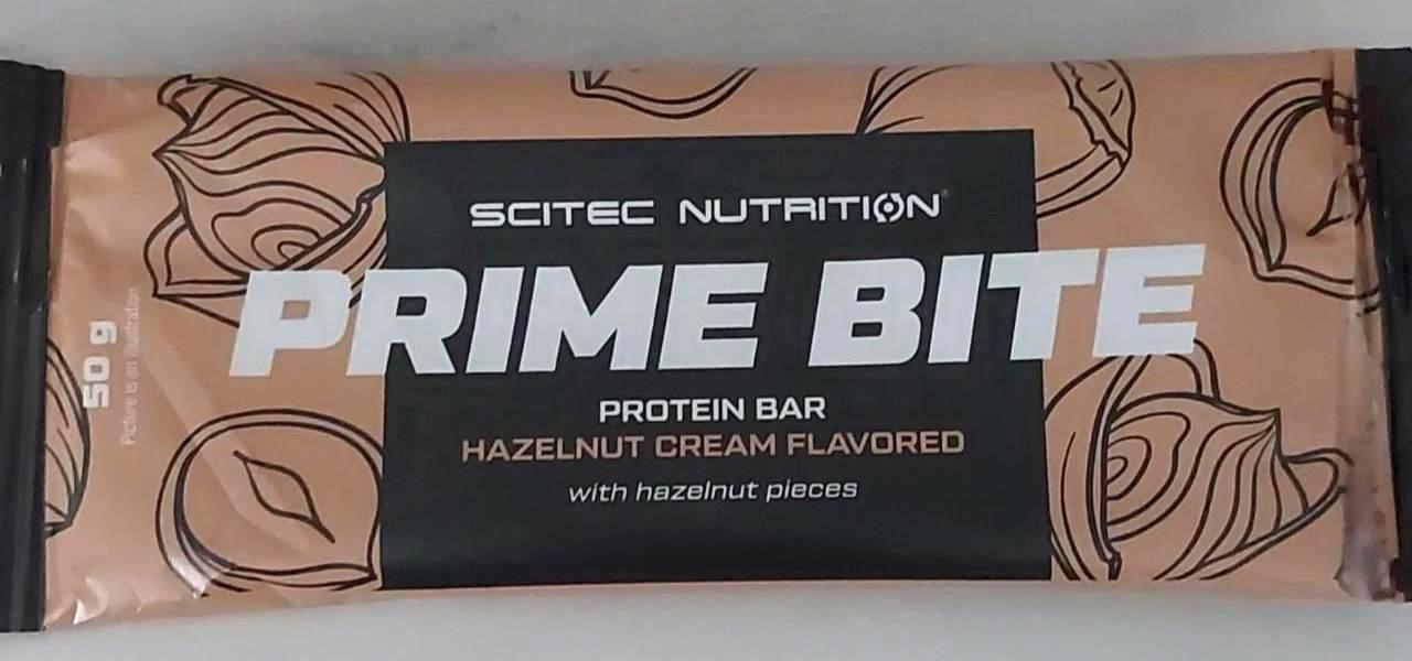 Képek - Prime bite Hazelnut cream flavored protein bar Scitec Nutrition