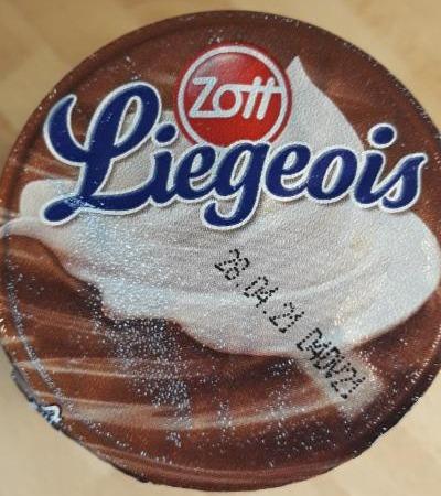 Képek - Zott Liegeois kakaós tejszínhabos puding 175 g