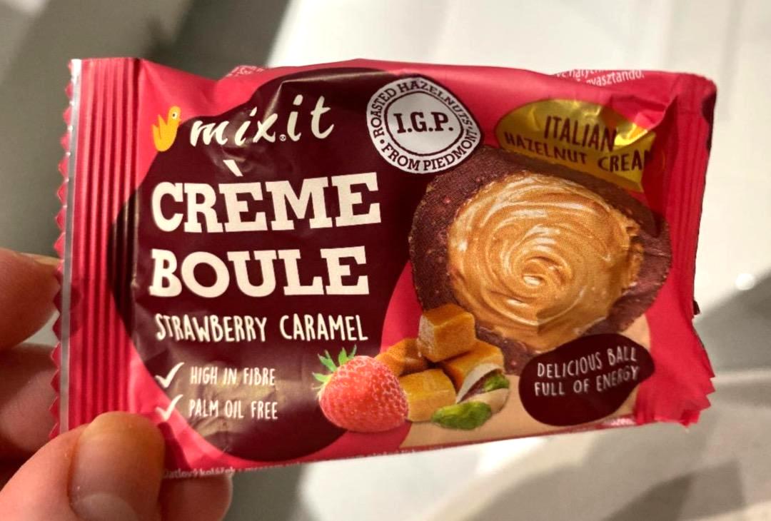 Képek - Créme boule Strawberry caramel Mixit