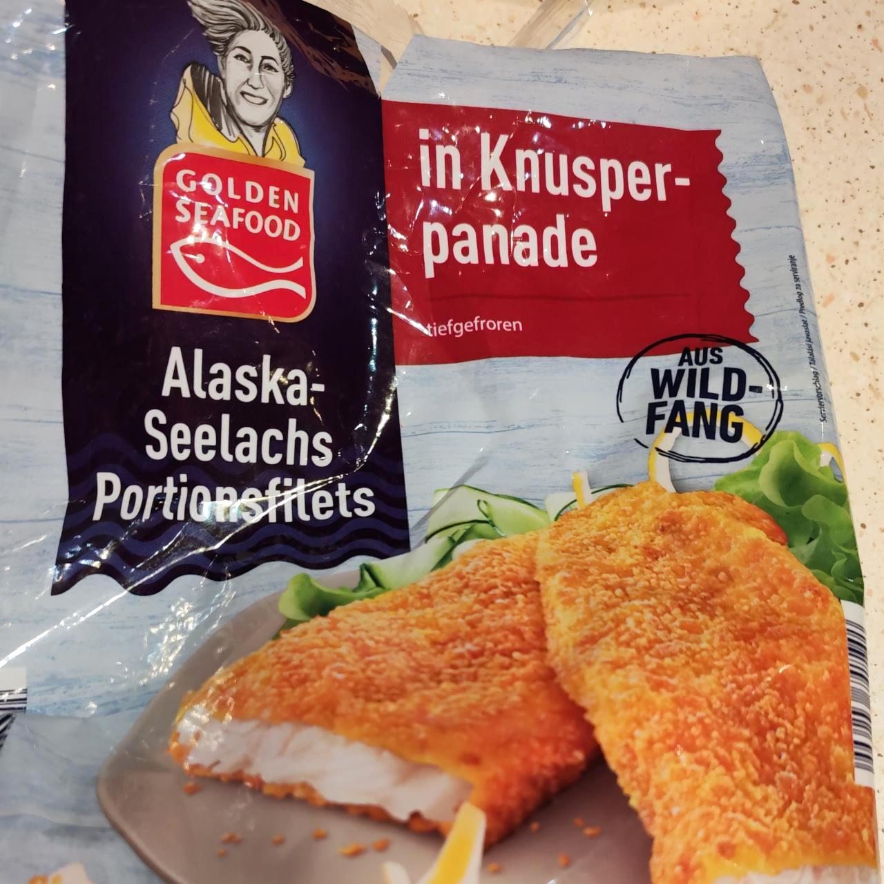 Képek - Alaska-seelachs portionsfilets in knusper-panade Golden Seafood