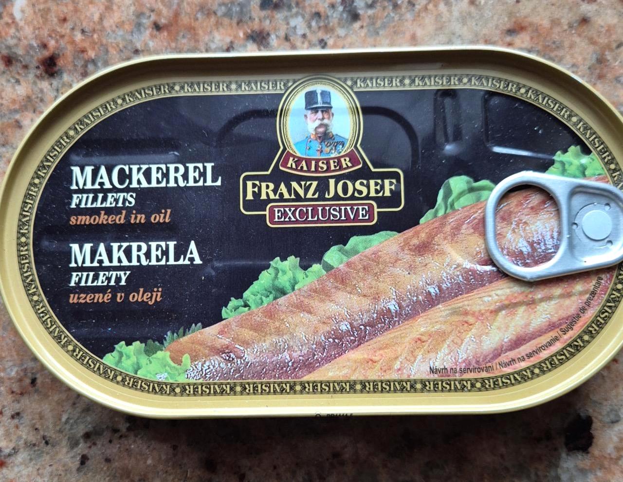 Képek - Mackerel fillets smoked in oil Kaiser Franz Josef exclusive