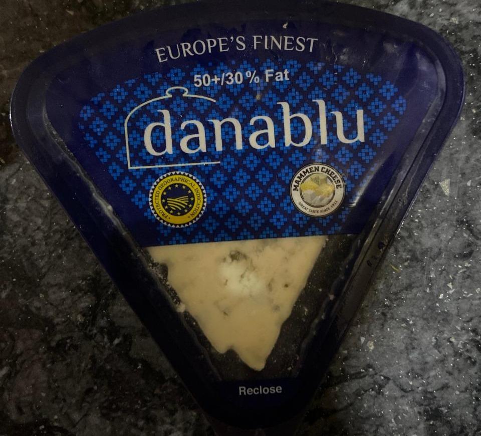 Képek - Danablu zöld nemespenésszel érő, zsíros, lágy sajt 100 g