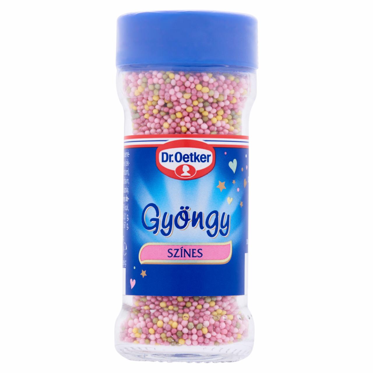 Képek - Dr. Oetker Gyöngy színes 65 g