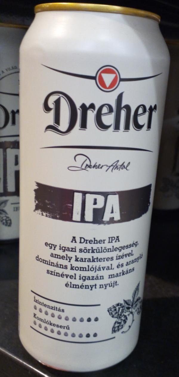 Képek - Dreher IPA felsőerjesztésű minőségi világos sör