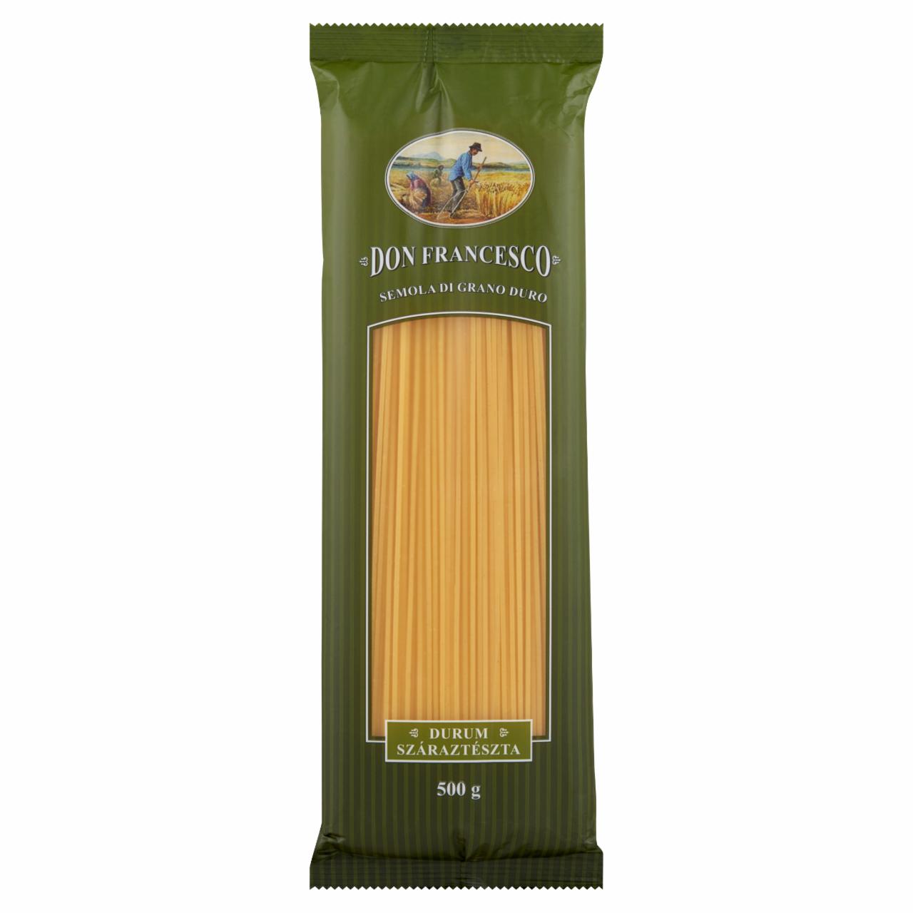 Képek - Don Francesco Spagetti durum száraztészta 500 g