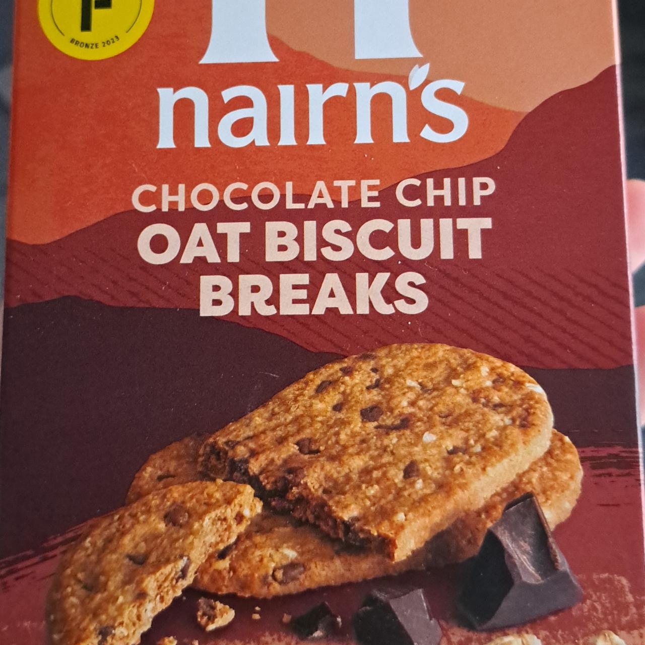 Képek - Chocolate chip oat biscuit breaks Nairn's