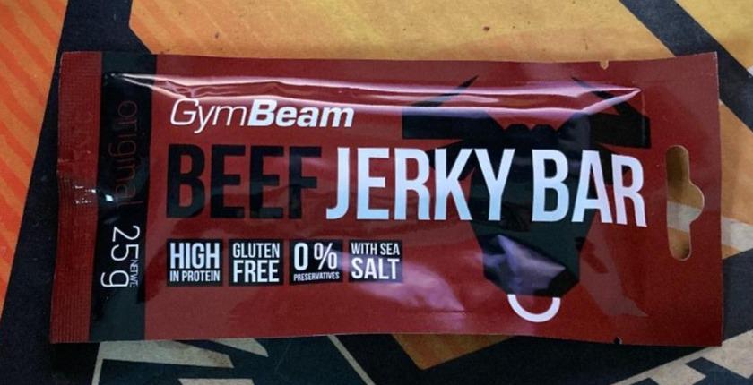 Képek - Beef Jerky bar original GymBeam