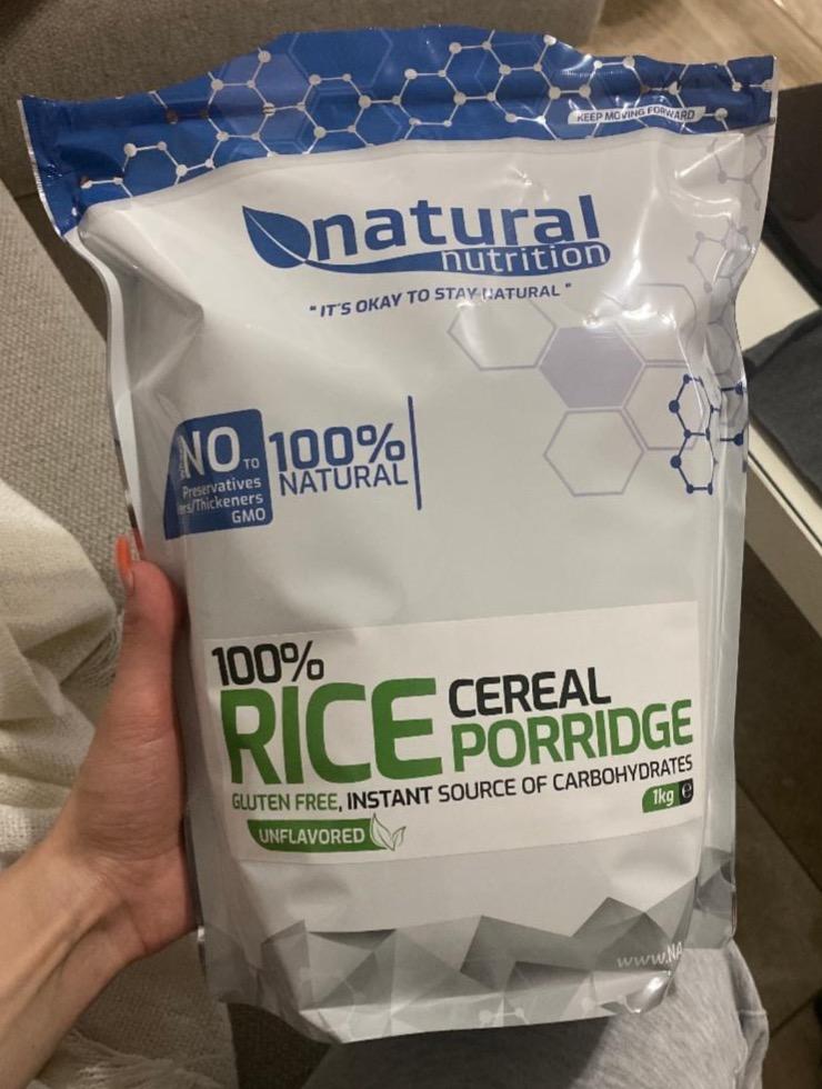 Képek - 100% rice cereal porridge Unflavoured Natural Nutrition