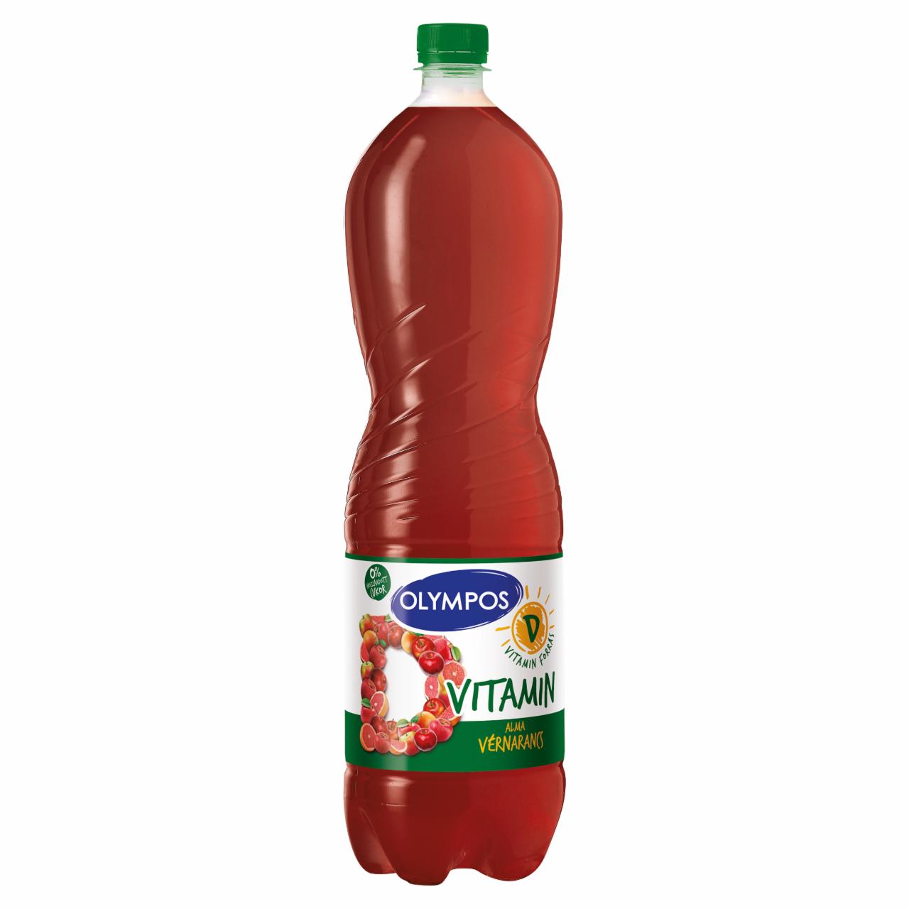 Képek - Olympos energiaszegény alma-vérnarancs üdítőital édesítőszerekkel, D-vitaminnal 1,5 l