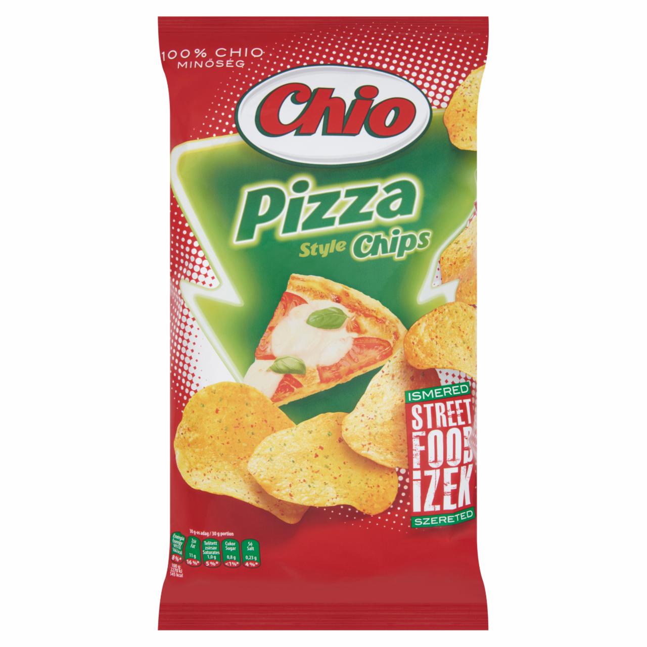 Képek - Chio pizza ízű burgonyachips 150 g