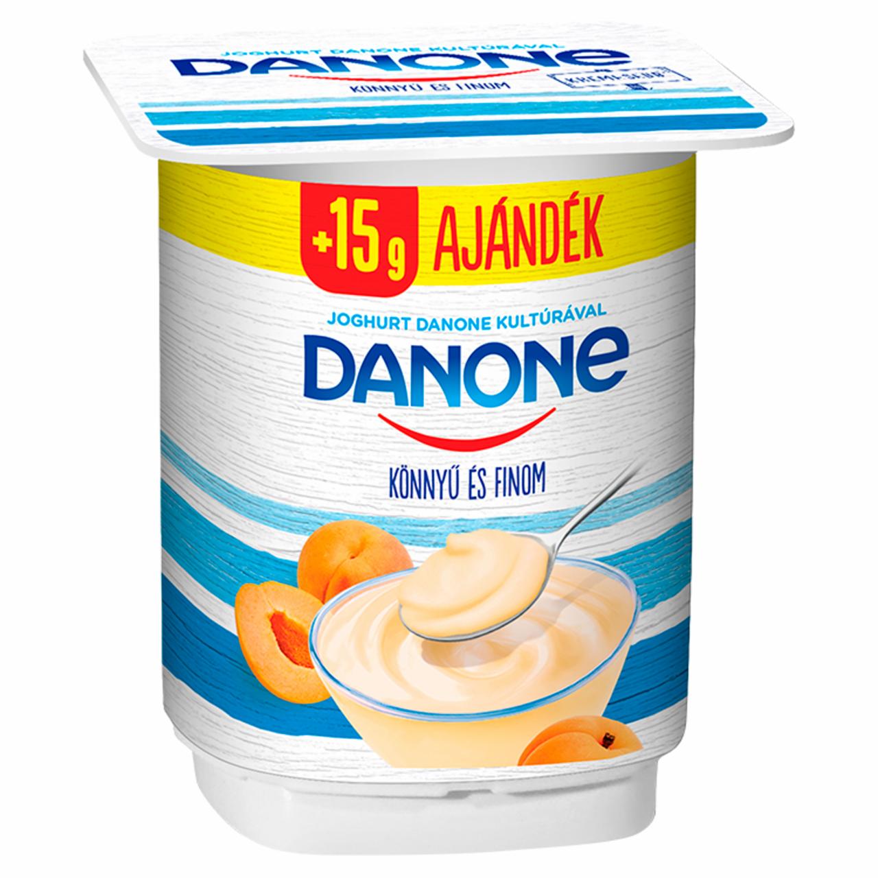 Képek - Danone sárgabarackízű, élőflórás, zsírszegény joghurt 140 g