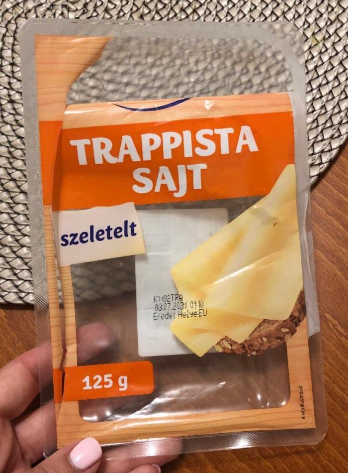 Képek - Trappista sajt szeletelt Pilos