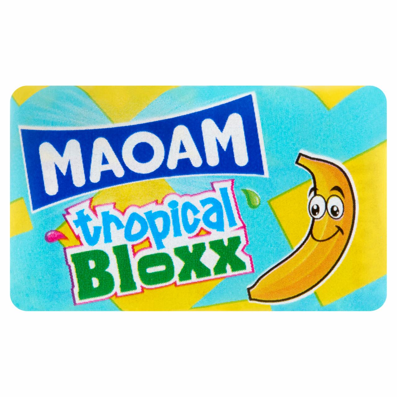 Képek - Maoam Tropical Bloxx olvadó rágóbonbon 22 g