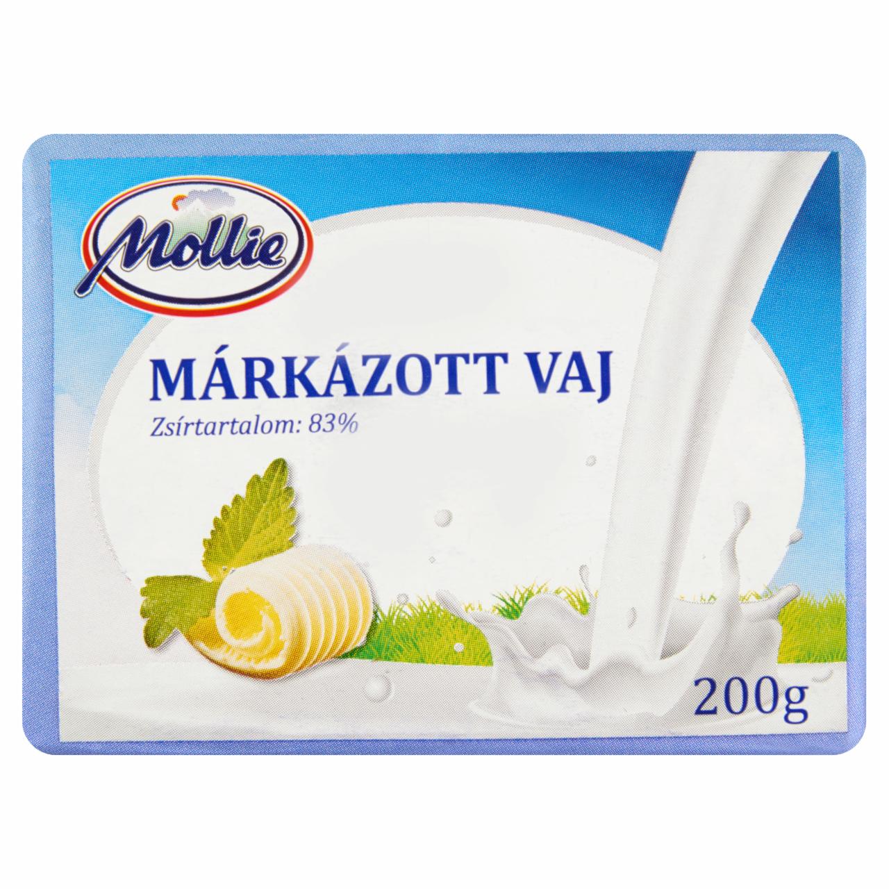 Képek - Mollie márkázott vaj 200 g