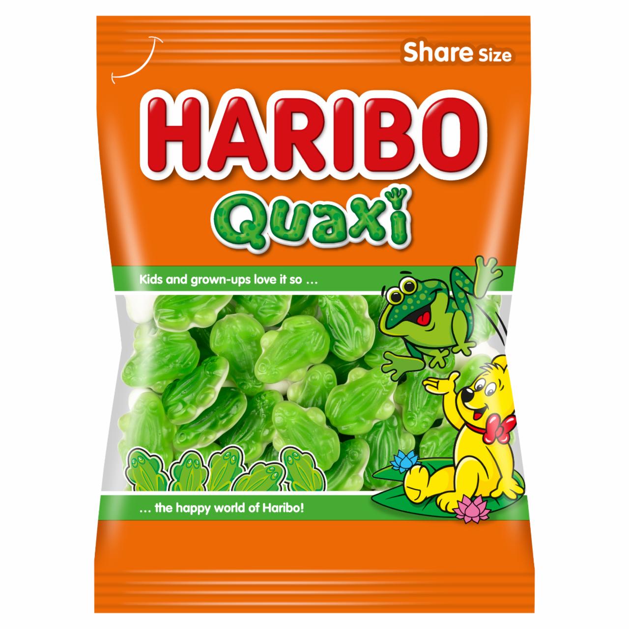 Képek - Haribo Quaxi gyümölcsízű gumicukorka habcukorral 225 g