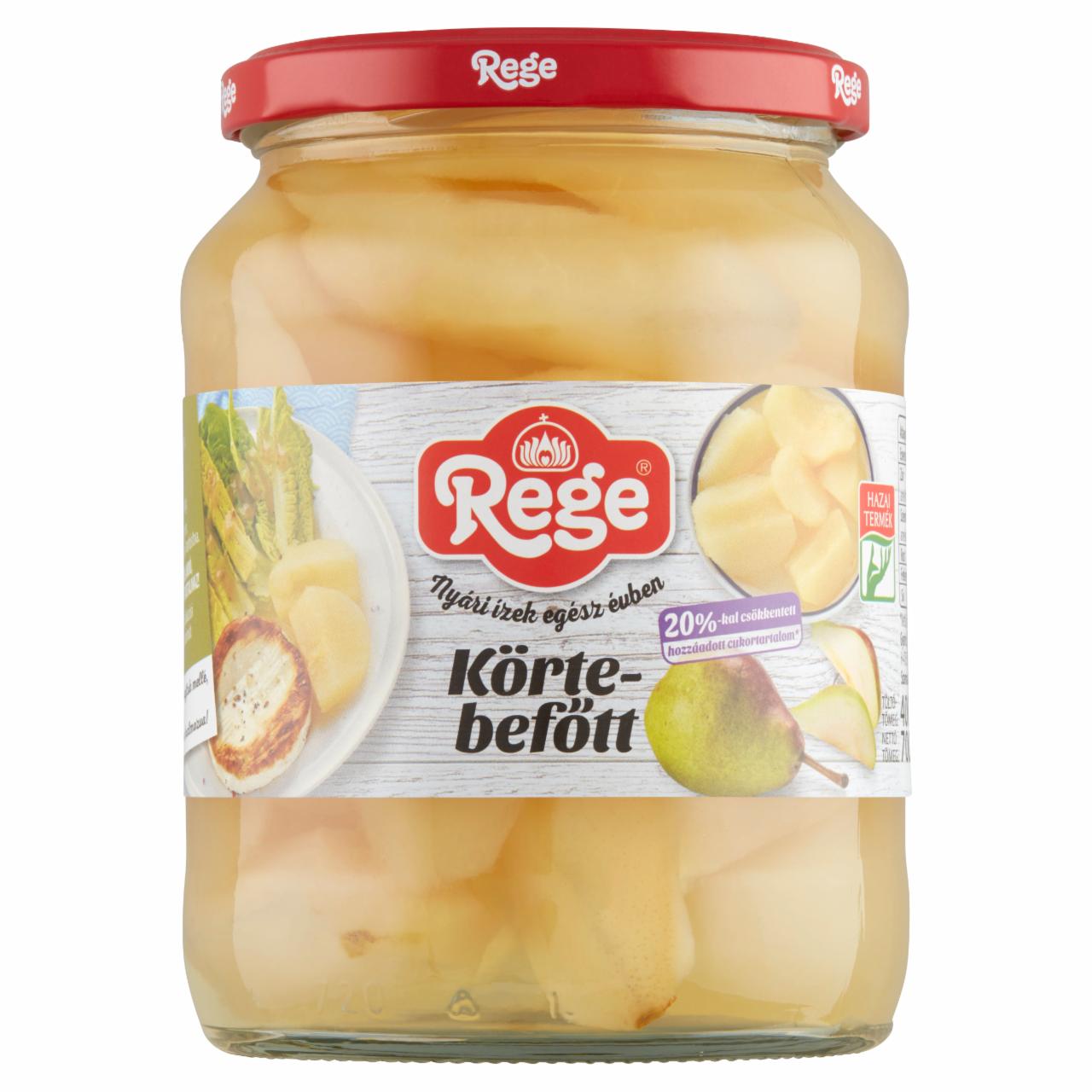 Képek - Rege körtebefőtt 700 g