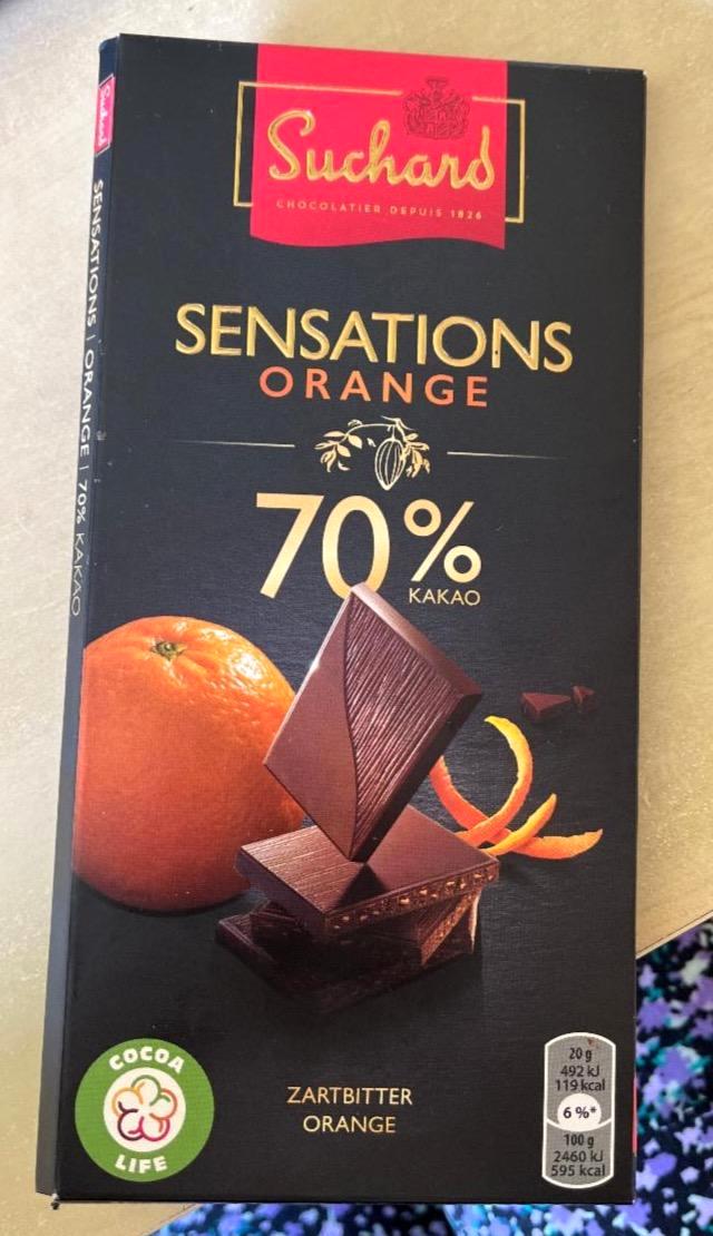 Képek - Sensations Orange 70% kakao Suchard