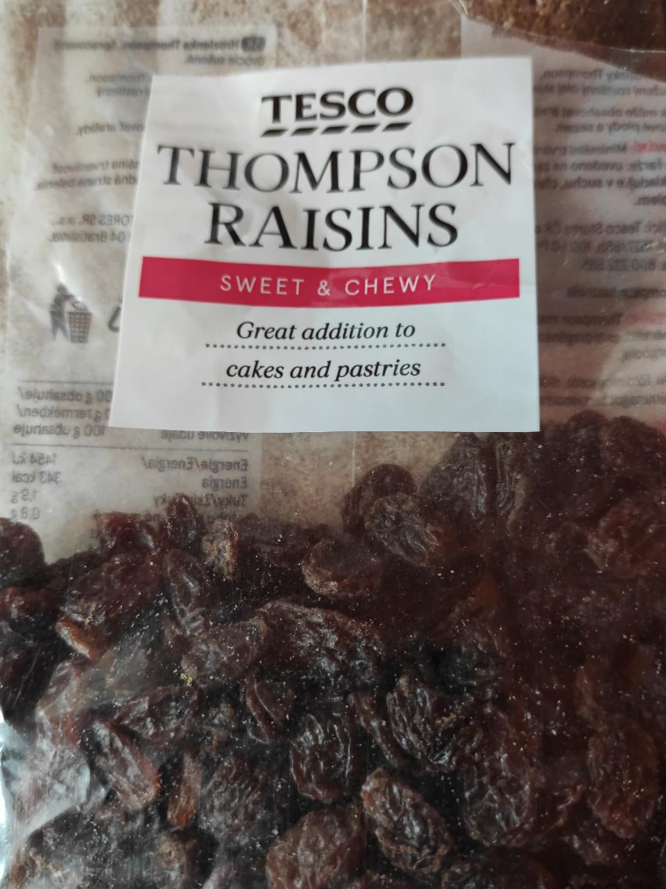 Képek - Thompson Raisins sweet & chewy Tesco
