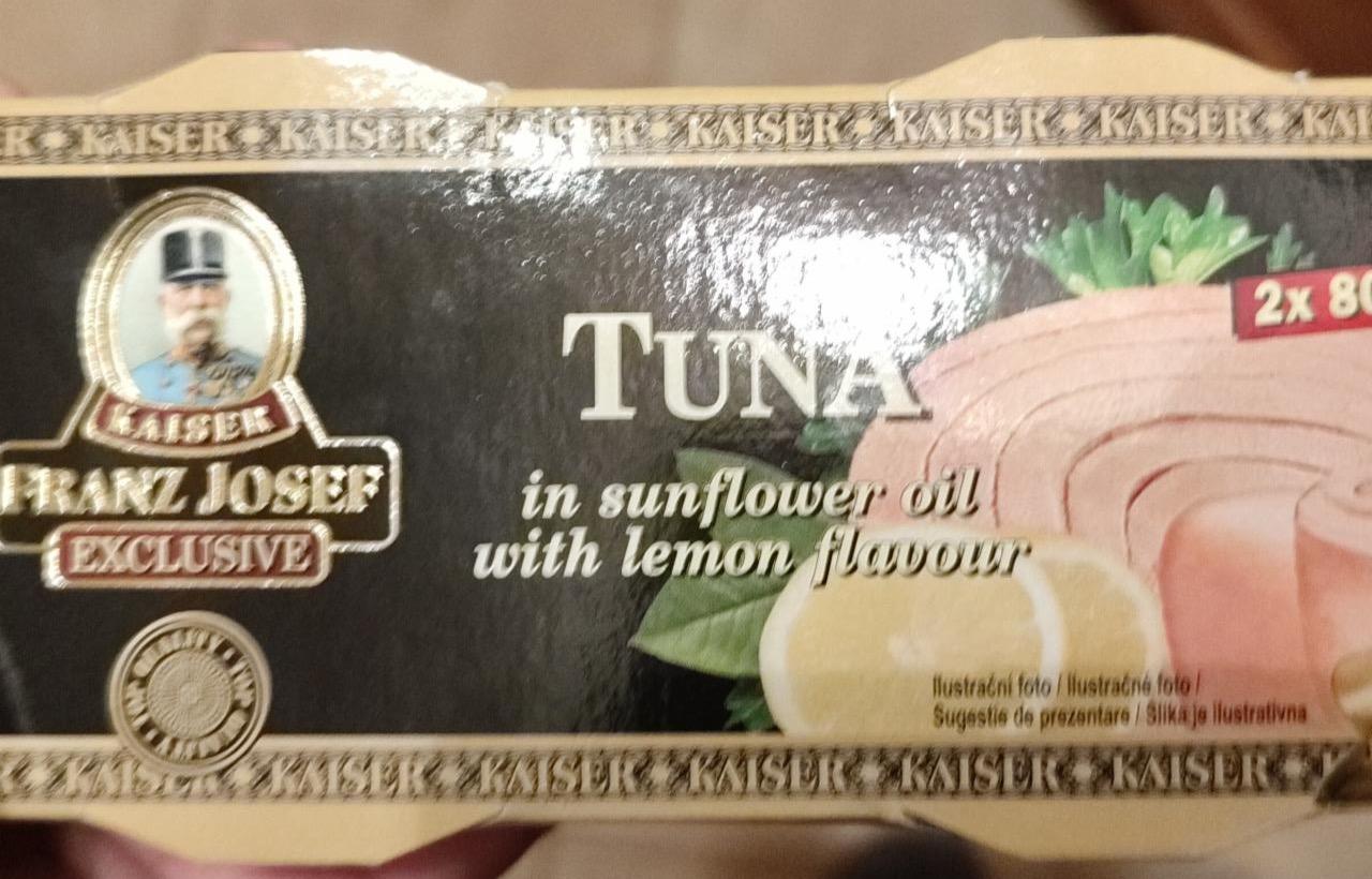 Képek - Tuna in sunflower oil with lemon flavour Franz Josef