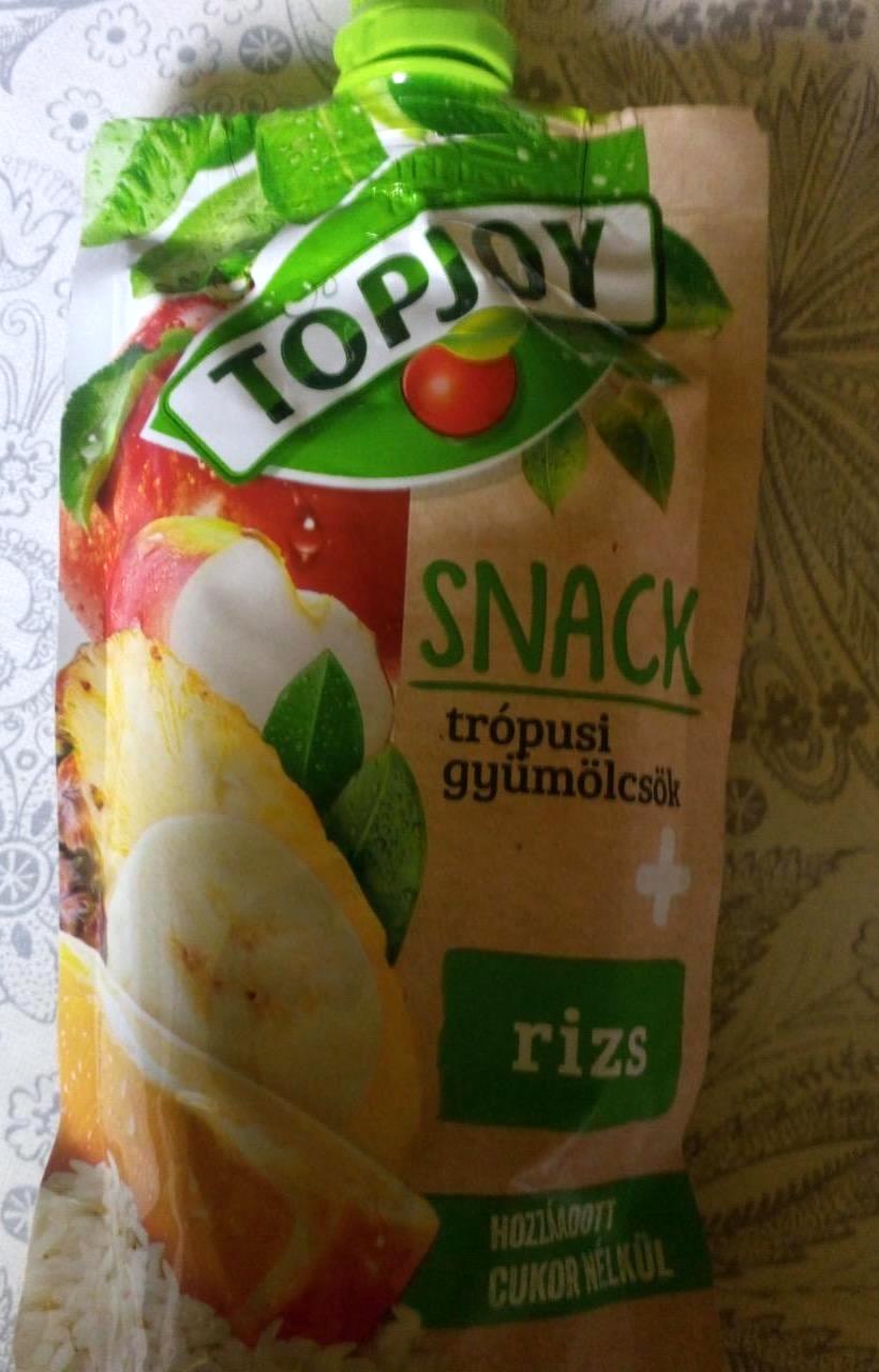 Képek - Snack trópusi gyümölcsök + rizs Topjoy