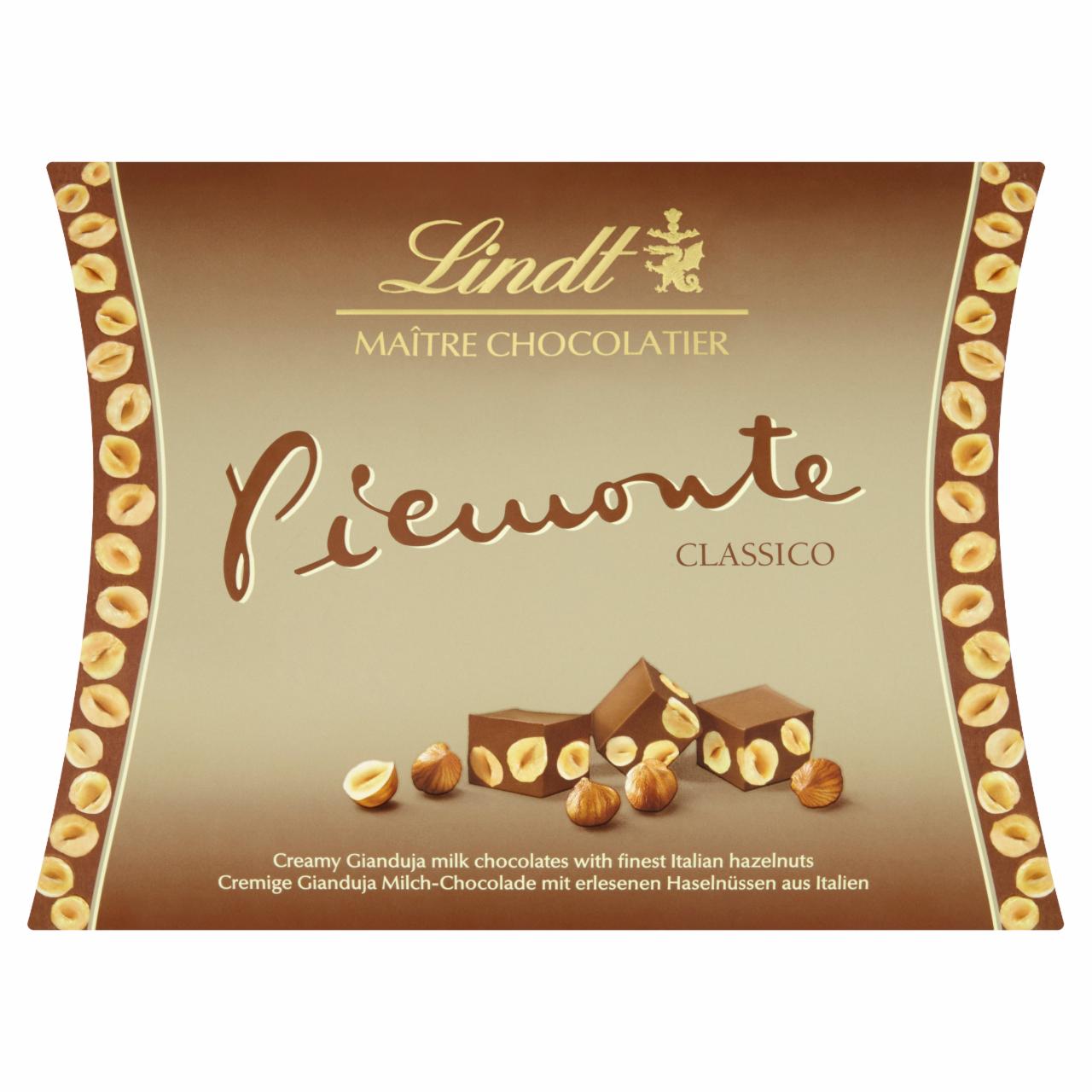 Képek - Lindt Piemonte Classico Gianduja mogyorós tejcsokoládé egész mogyoróval 330 g