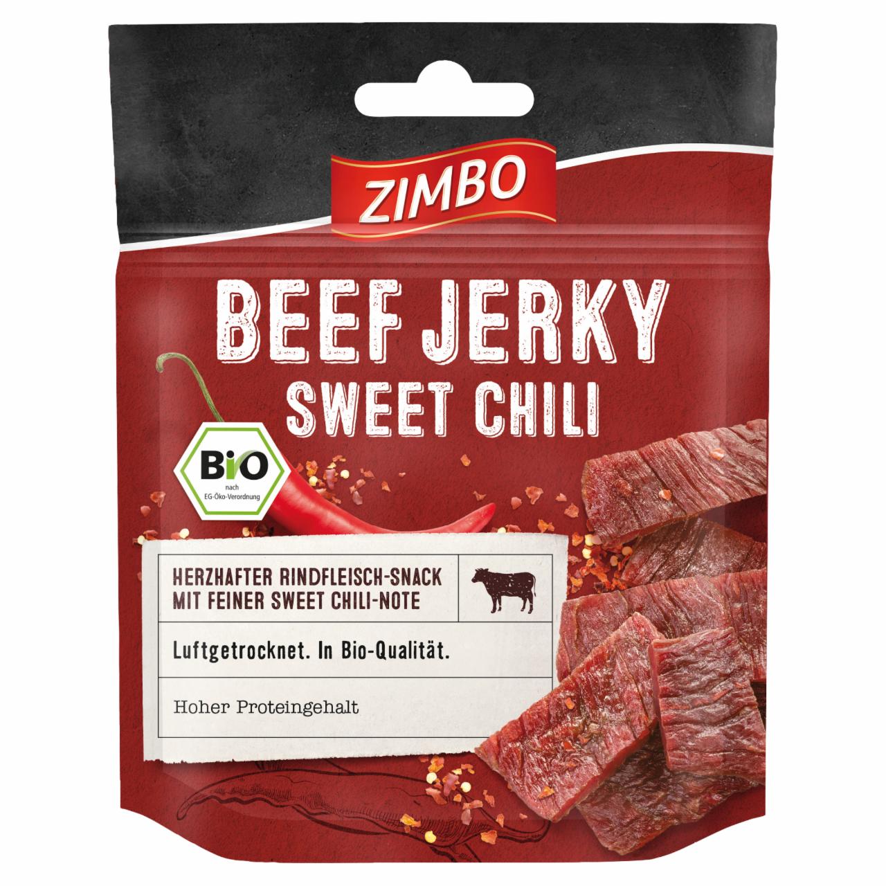 Képek - Zimbo BIO marha snack édes chilivel 25 g