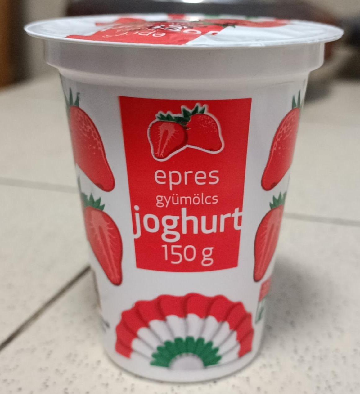 Képek - Epres gyümölcs joghurt Alföldi tej