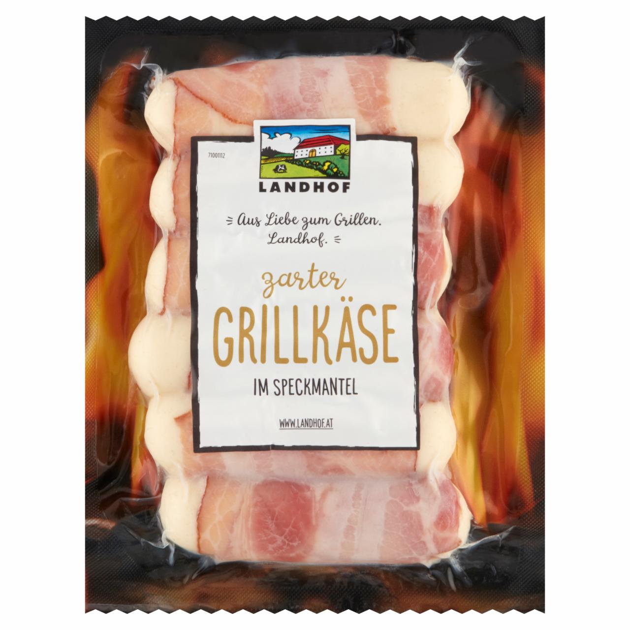 Képek - Landhof sajtkészítmény bacon szalonnába tekerve 200 g