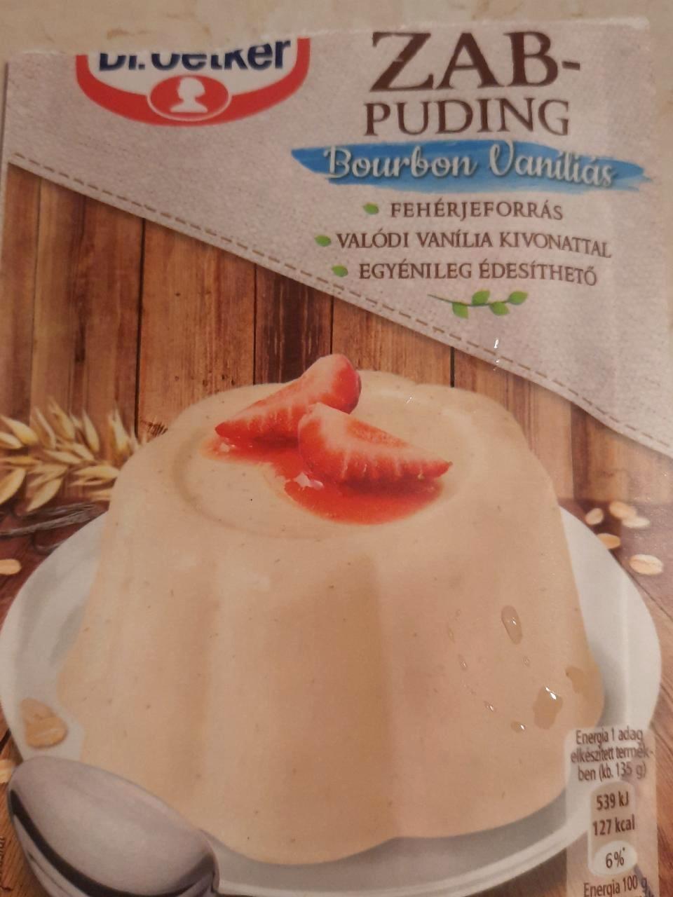 Képek - Zabpuding Bourbon vaníliás Dr.Oetker