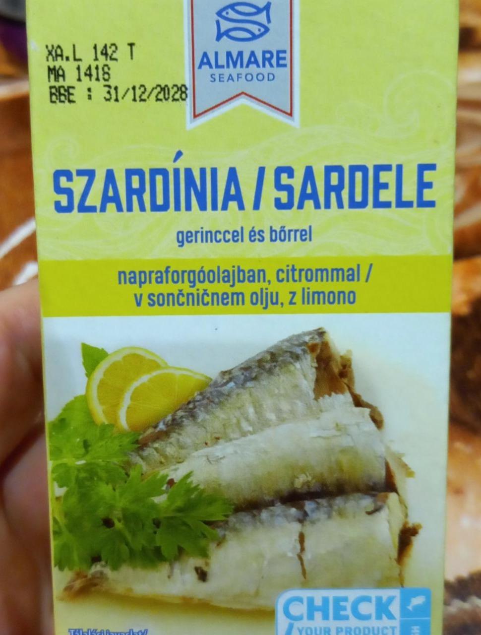 Képek - Szardínia napraforgóolajban citrommal Almare Seafood
